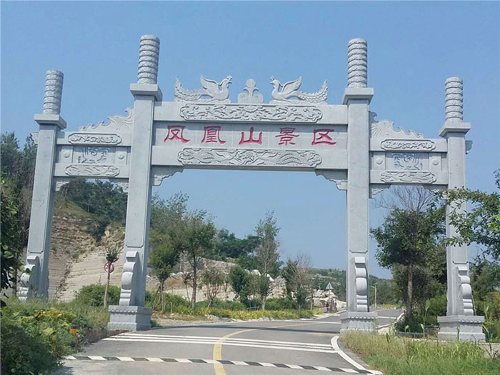 三门石牌楼